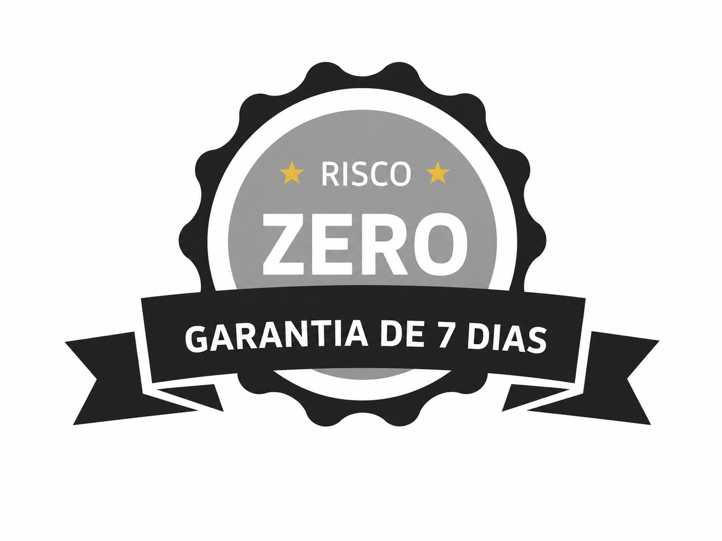 Selo de garantia de 7 dias — MP Treinos Fit